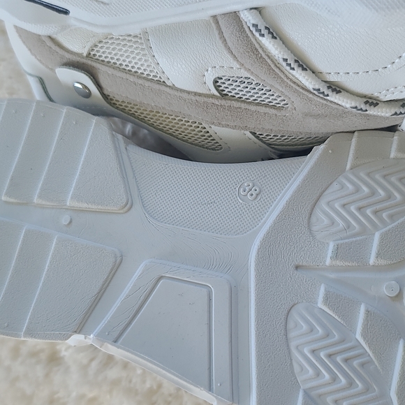 Running shoes ( she & in ) fashion size 38 white  and mix - Picture 3 of 4